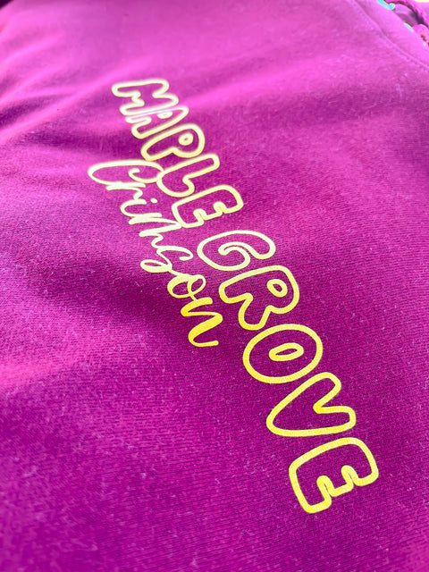 CUSTOMIZED BOLD BACK SPIRIT HOODIE - Adult Sizes