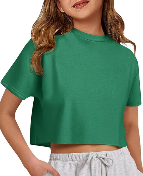 HIP WRAP CROP TEE - CUSTOMIZABLE