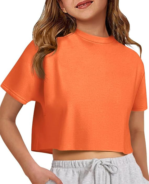 HIP WRAP CROP TEE - CUSTOMIZABLE