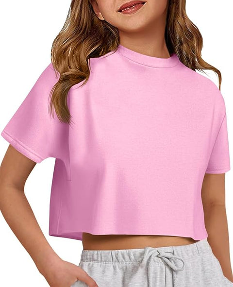 HIP WRAP CROP TEE - CUSTOMIZABLE