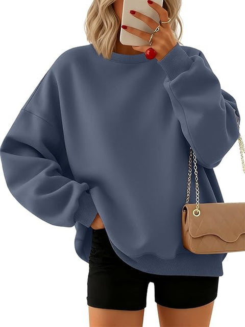 Customized Oversized Crew Sweatshirt