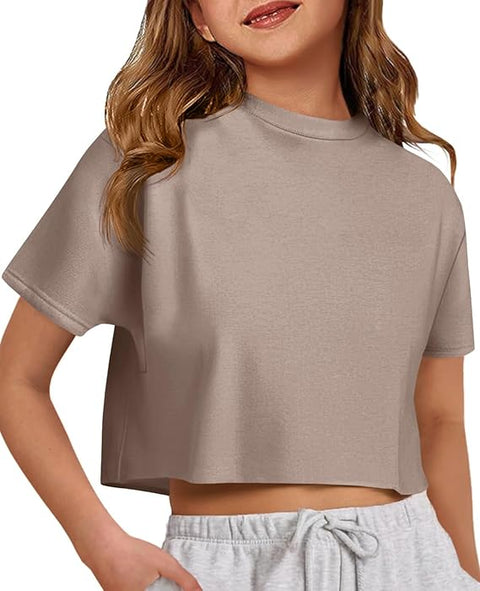 HIP WRAP CROP TEE - CUSTOMIZABLE