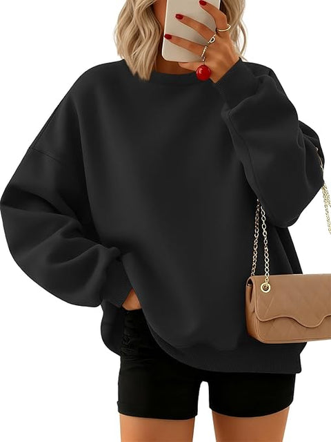 Customized Oversized Crew Sweatshirt