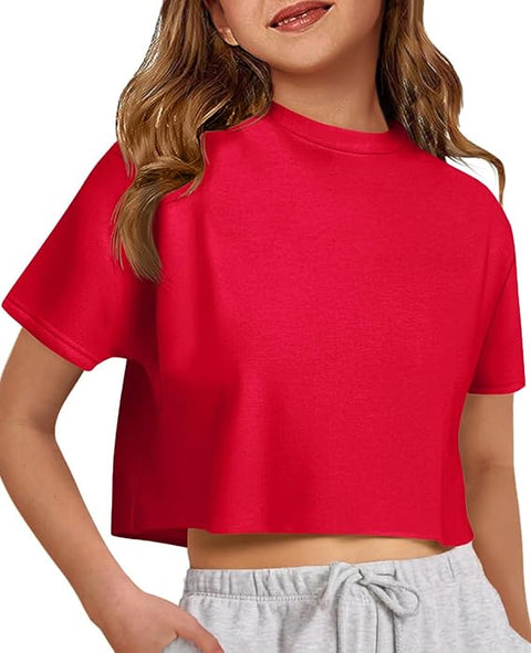 HIP WRAP CROP TEE - CUSTOMIZABLE