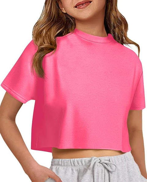 HIP WRAP CROP TEE - CUSTOMIZABLE