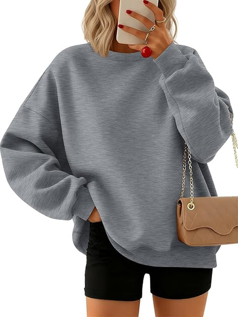 Customized Oversized Crew Sweatshirt