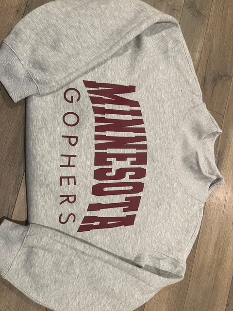 CUSTOMIZABLE MOCK TURTLENECK SWEATSHIRT