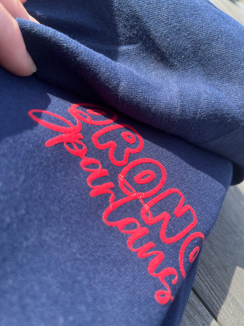 CUSTOMIZED BOLD BACK SPIRIT HOODIE - Adult Sizes