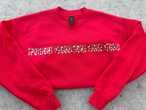SPDS MONOCHROME CHROME - RED CREW WITH LEOPARD VINYL