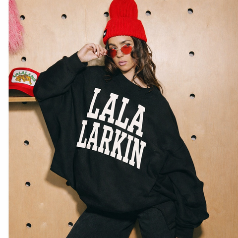 LALA LARKIN CREWNECK SWEATSHIRT