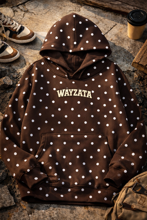 CUSTOMIZED POLKA DOT HOODIE