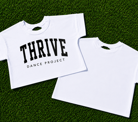 OPEN BACK CROP TOP - CUSTOMIZABLE