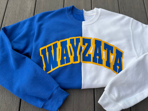 TWO COLOR/SPLIT CREW