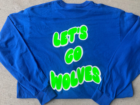 TIMBERWOLVES PLAYOFF LONG SLEEVE