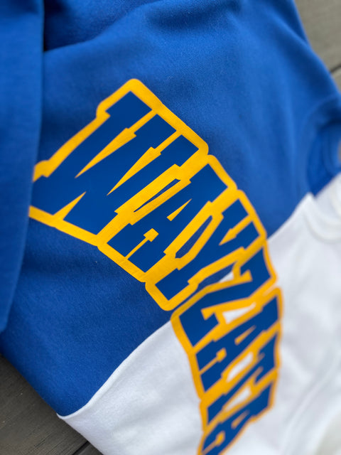 TWO COLOR/SPLIT CREW