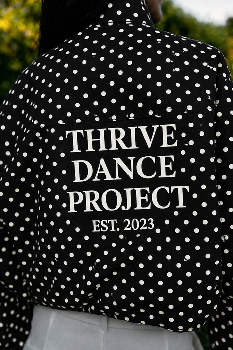 CUSTOMIZED ADULT POLKA DOTTED JACKET