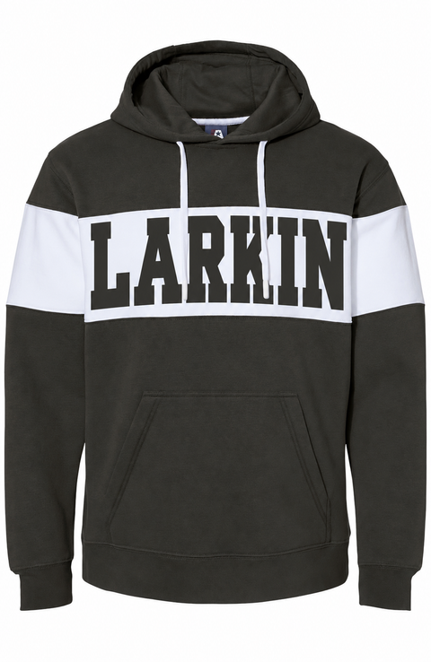 VARSITY FLEECE COLORBLOCK CUSTOMIZABLE HOODED SWEATSHIRT