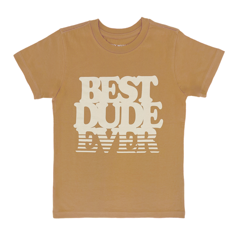 BEST DUDE EVER TEE - Rust