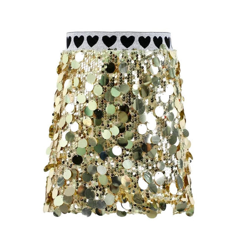 DISCO QUEEN PAILETTE SKIRT