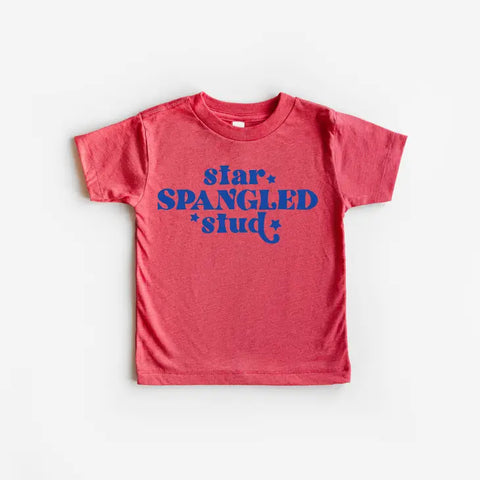 STAR SPANGLED STUD TEE