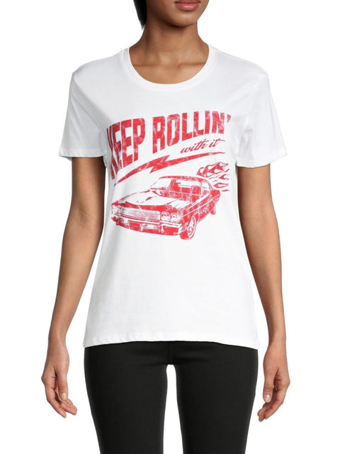 KEEP ROLLING IT OVERSIZED TEE