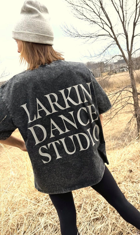 ADULT OVERSIZED STONEWASHED TEE - Customizable