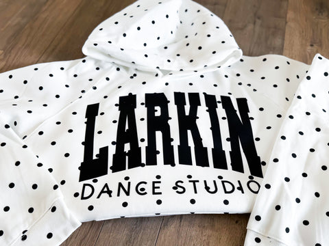CUSTOMIZED POLKA DOT HOODIE