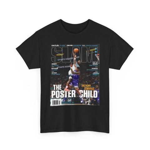 ANTHONY EDWARDS SLAM TEE - Black