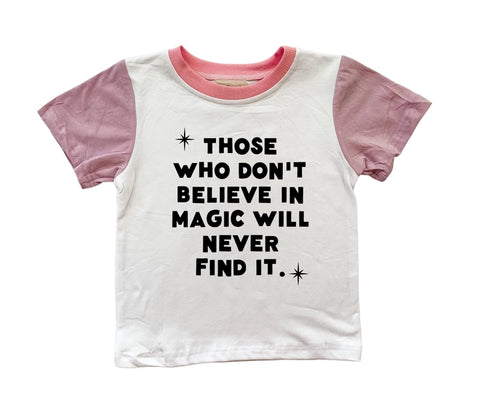 BELIEVE IN MAGIC - COLORBLOCK TEE