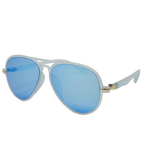 COOL BLUE AVIATOR SUNGLASSES