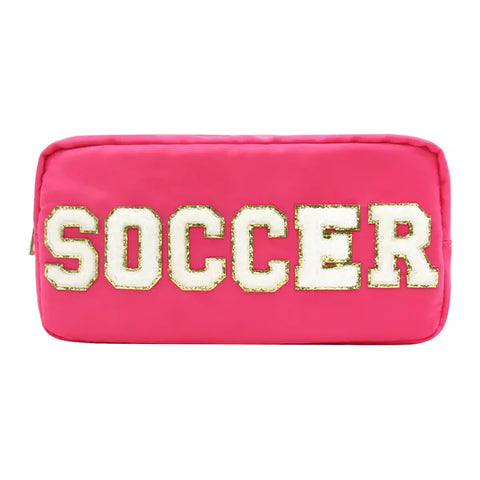 SOCCER COSMETIC BAG