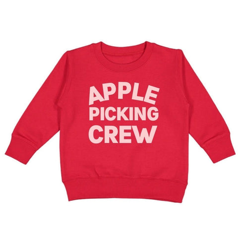 APPLE PICKING CREW SWEATSHIRT