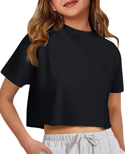 HIP WRAP CROP TEE - CUSTOMIZABLE