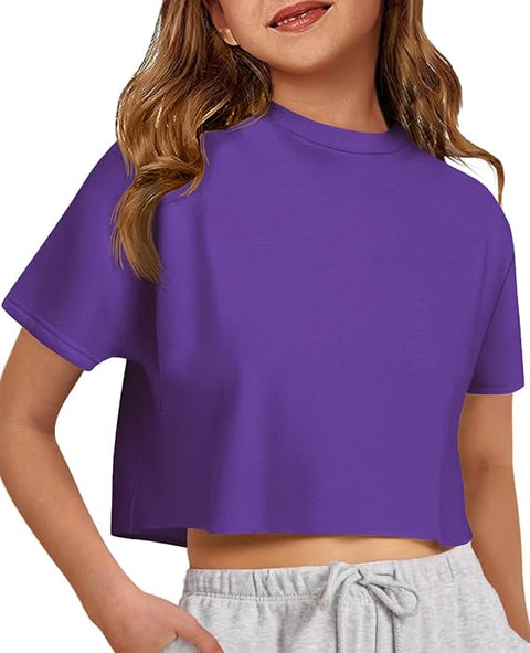 HIP WRAP CROP TEE - CUSTOMIZABLE