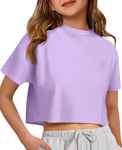 HIP WRAP CROP TEE - CUSTOMIZABLE