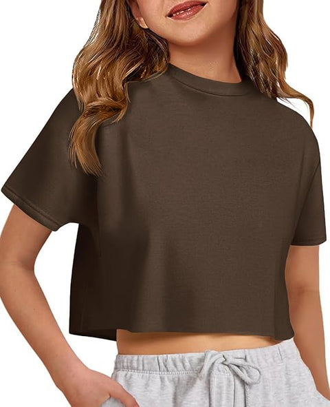 HIP WRAP CROP TEE - CUSTOMIZABLE