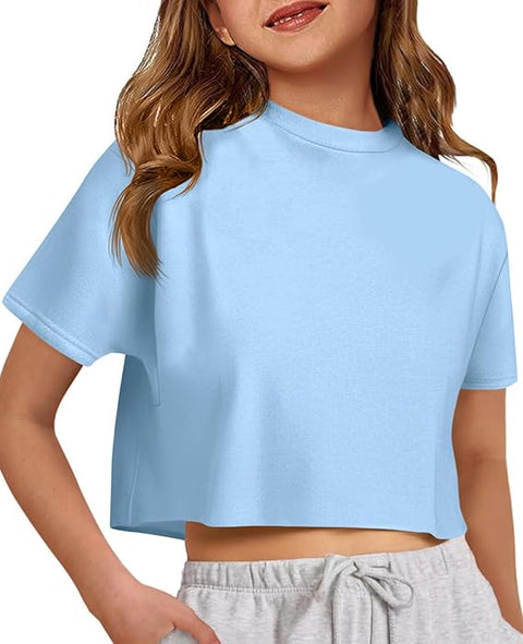 HIP WRAP CROP TEE - CUSTOMIZABLE