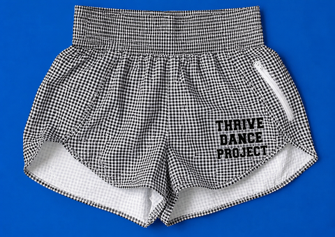 ADULT PLAID RUNNING SHORTS - CUSTOMIZABLE