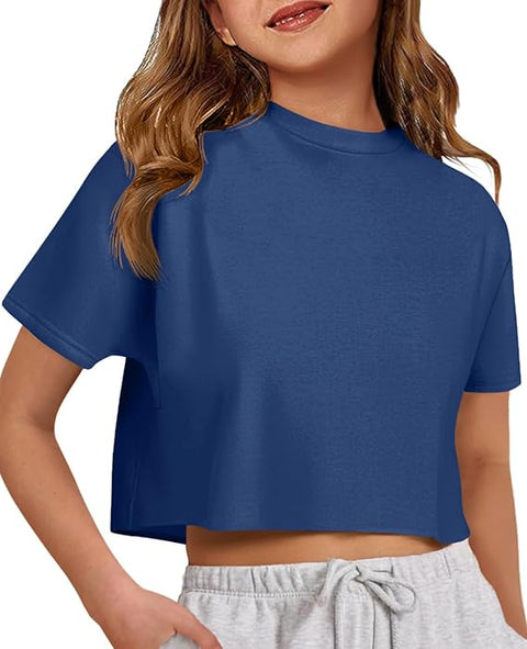 HIP WRAP CROP TEE - CUSTOMIZABLE
