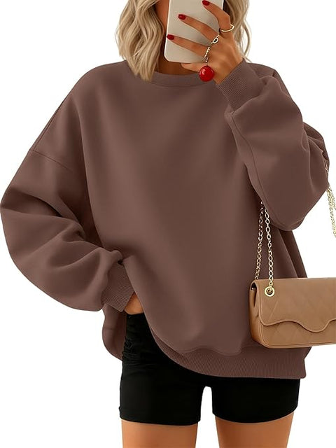 Customized Oversized Crew Sweatshirt