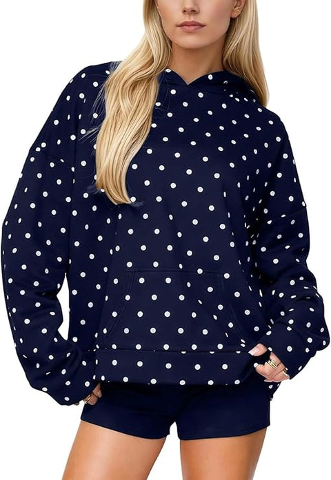 CUSTOMIZED POLKA DOT HOODIE