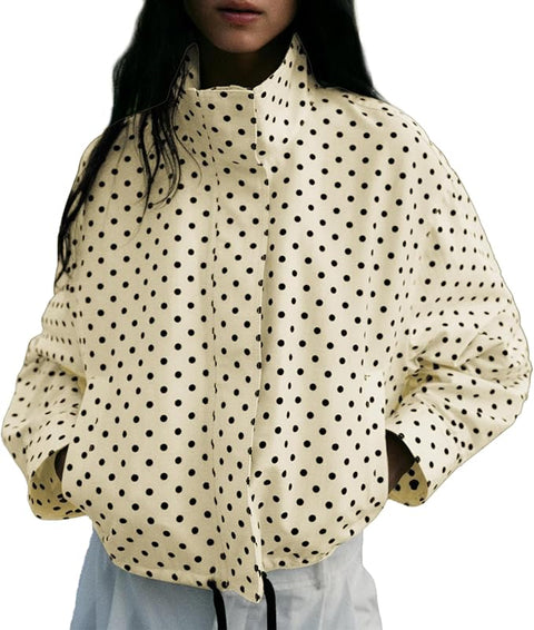 CUSTOMIZED ADULT POLKA DOTTED JACKET