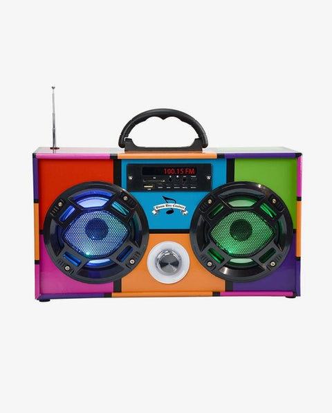 RAINBOW BLING BOOMBOX