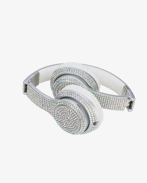 STEREO BLUETOOTH HEADPHONES - IRIDESCENT BLING