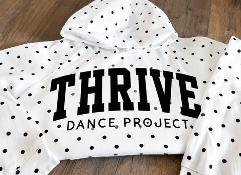 CUSTOMIZED POLKA DOT HOODIE