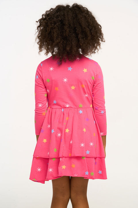 RAINBOW STARS DRESS