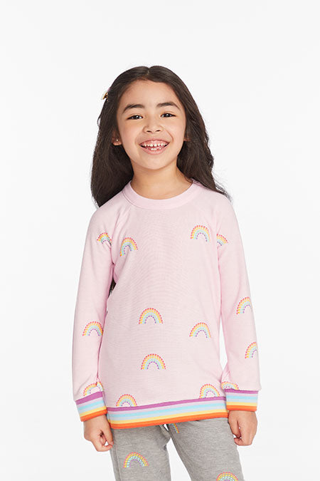 ALL OVER RAINBOW PULLOVER