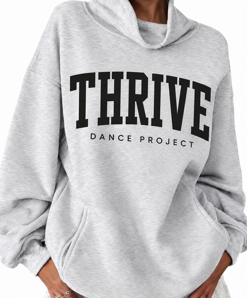Customized Oversized Turtleneck Pullover with Pockets