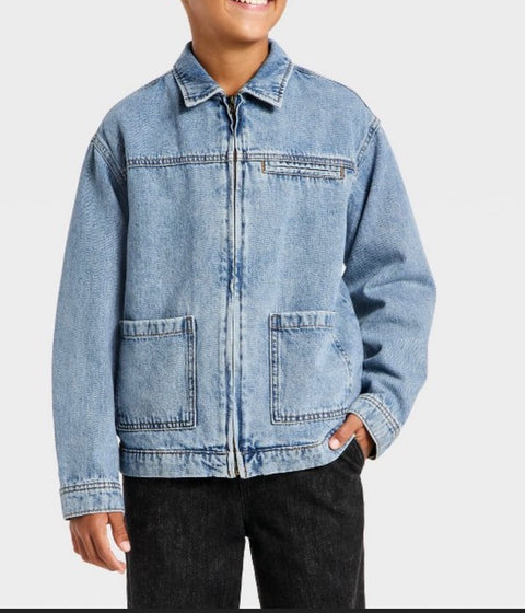 YOUTH CUSTOMIZED (PEARL) DENIM JACKET - PEARLS ARE OPTIONAL