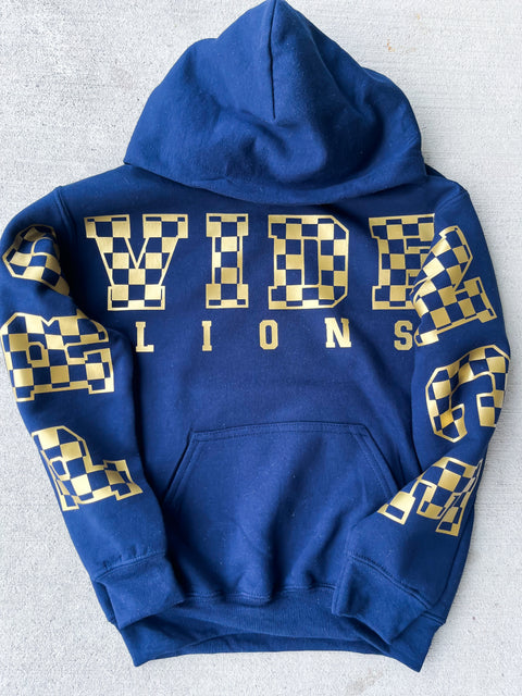 CUSTOMIZABLE CHECKERED HOODIE